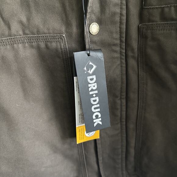 NEW Dri Duck Boulder Cloth Quilted Lined Jacket workwear outdoors Brown Mens XL - Picture 3 of 7